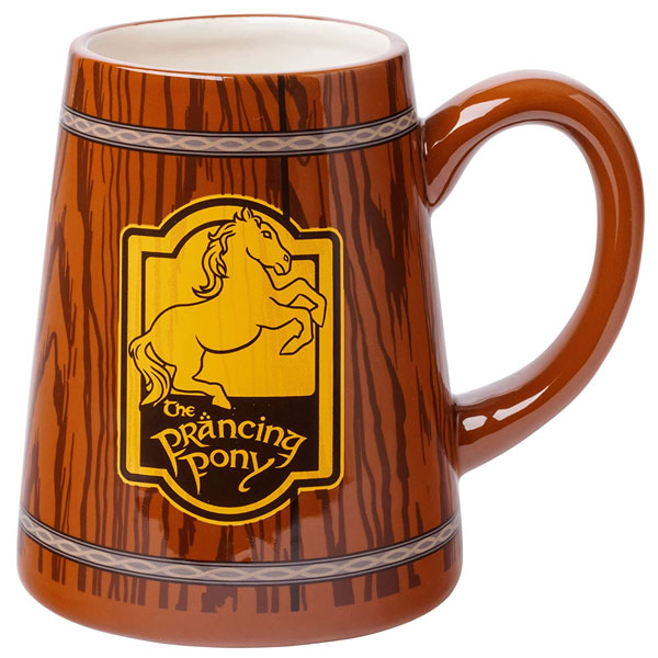 Lord of the Rings Pony 3D Sculpted Ceramic Mug