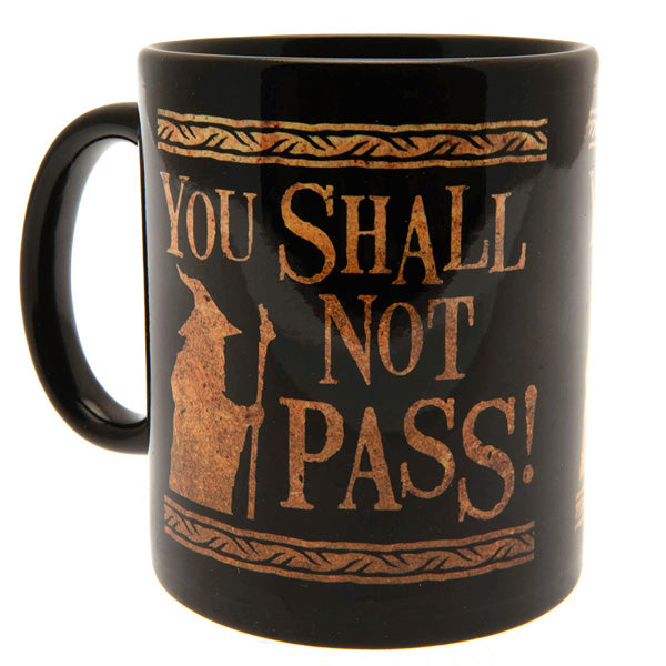 Lord of the Rings Shall Not Pass Mug