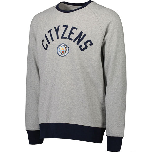 Manchester City Raglan Pullover Sweatshirt