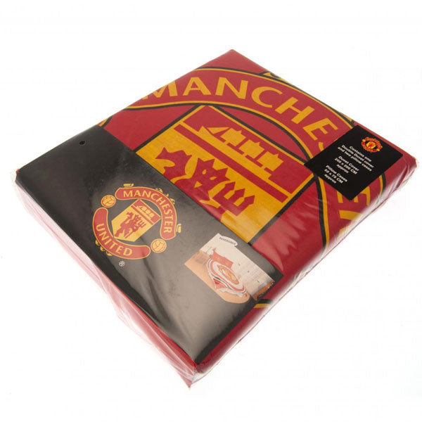 Manchester United Double Duvet Reversible Bed Set