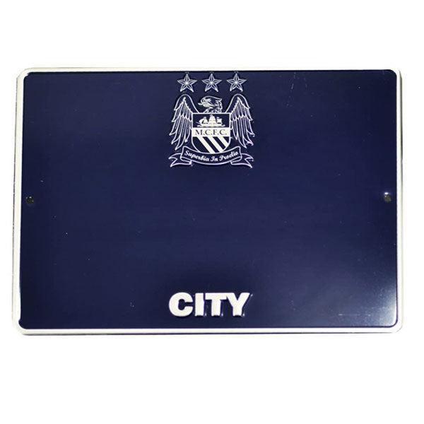 Manchester City FC House Number Plaque