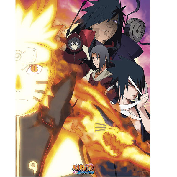Naruto Boxed Poster
