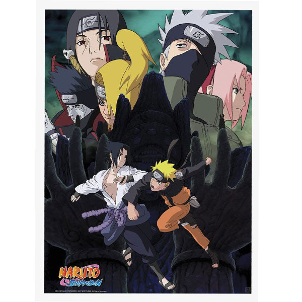 Naruto Shinobi Boxed Poster