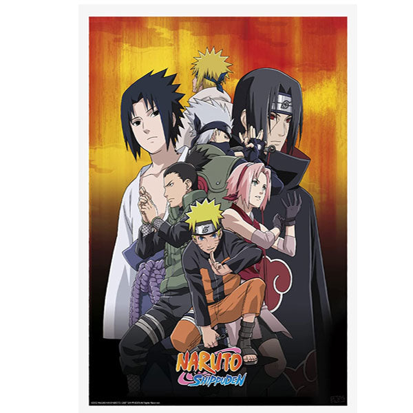 Naruto Shinobi Boxed Poster