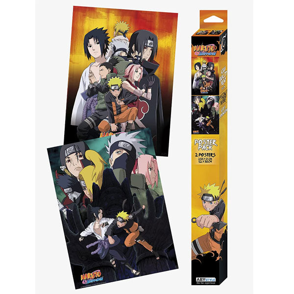 Naruto Shinobi Boxed Poster