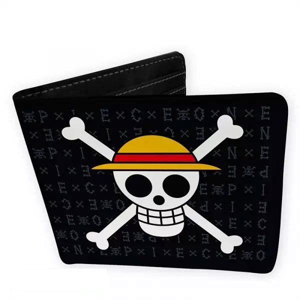 One Piece Luffy Wallet & Keychain Set