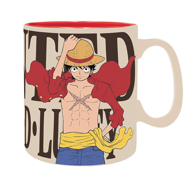 One Piece Luffy Wanted Mug