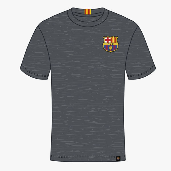 Barcelona Logo Grey T-Shirt