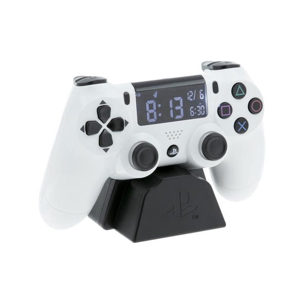 Playstation White Alarm Clock