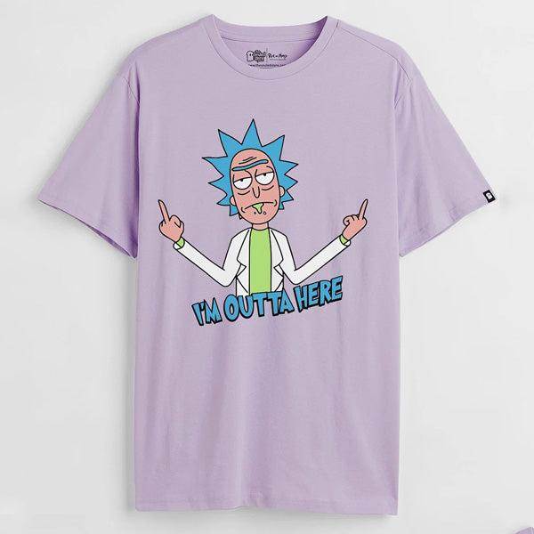 Rick and Morty Outta Here T-Shirt