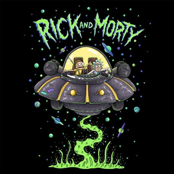 Rick and Morty Space Cruiser T-Shirt