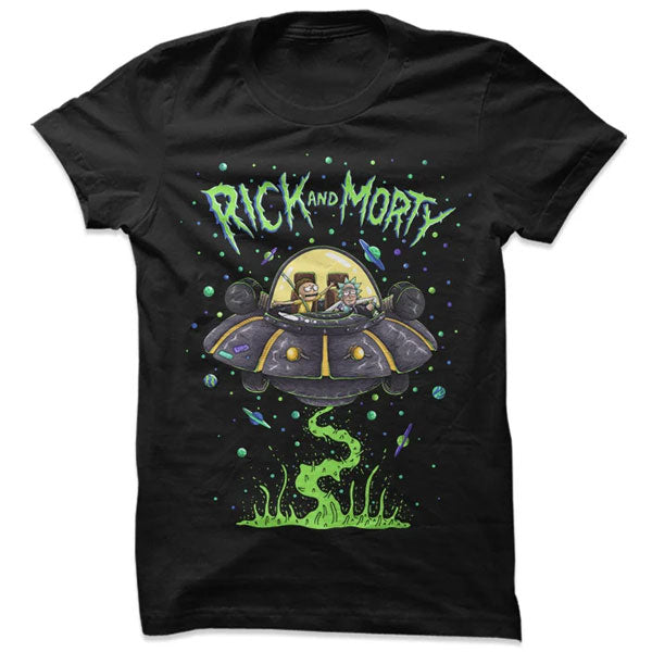 Rick and Morty Space Cruiser T-Shirt