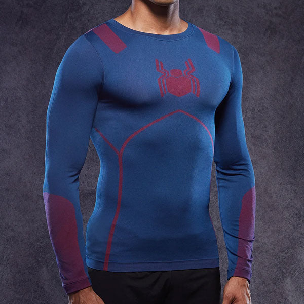 Spiderman under 2025 armour long sleeve