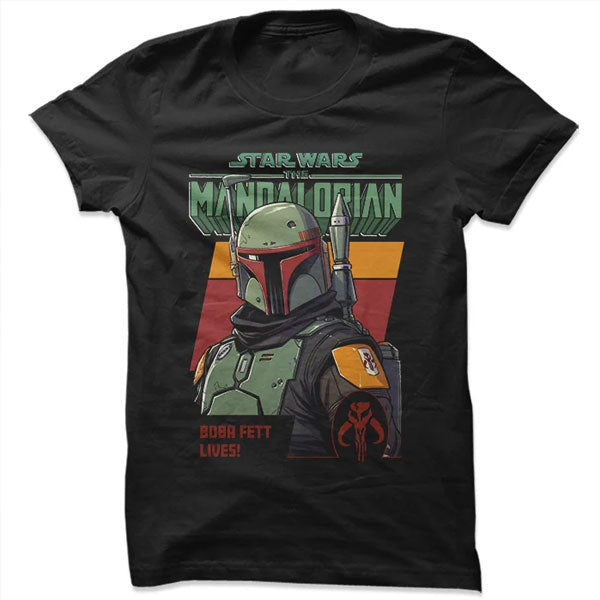 Star Wars Boba Fett Lives T-Shirt