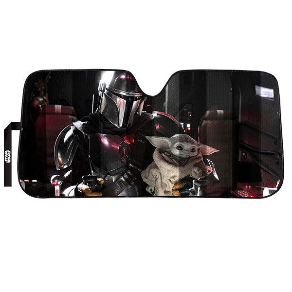 The Mandalorian Baby Yoda The Child Accordion Sunshade Trinidad and