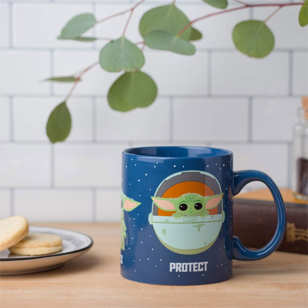 The Mandalorian Protect Attack Snack Jumbo Mug