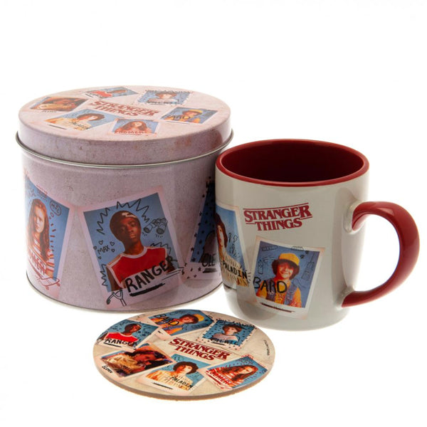 Stranger Things Mug and Coaster Gift Tin