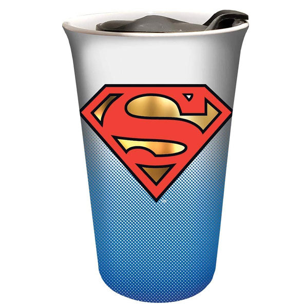 Superman Ceramic Travel Mug