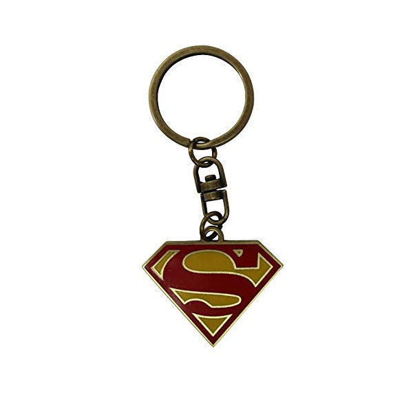 Superman logo keychain hotsell