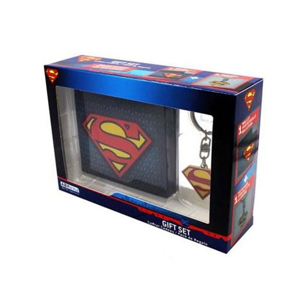 Superman Wallet and Keyring Gift Set Trinidad and Tobago Fan Zone