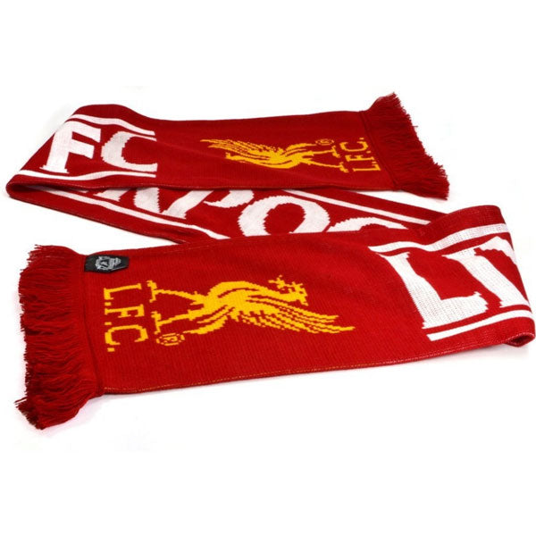 Liverpool FC Gold Crest Scarf