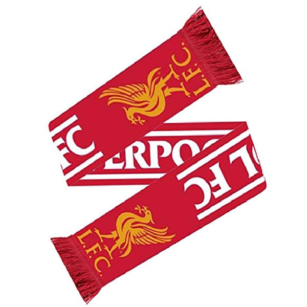 Liverpool FC Gold Crest Scarf