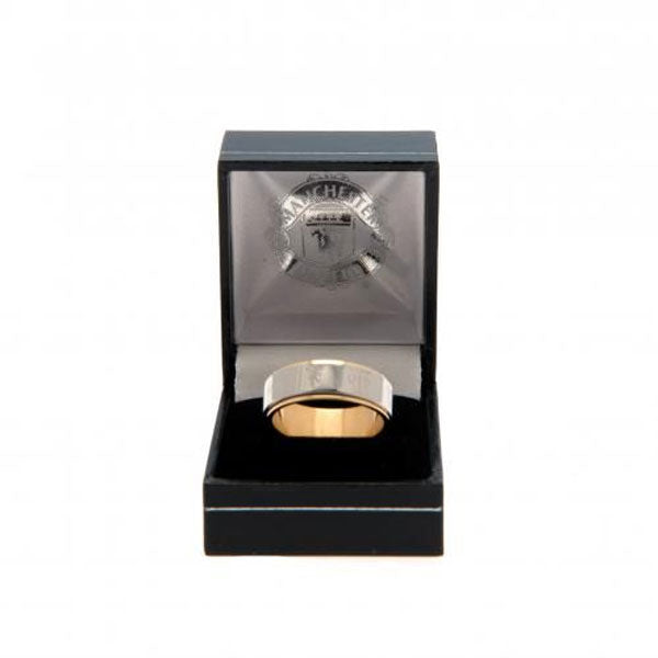 Manchester United FC Bi Colour Spinner Ring