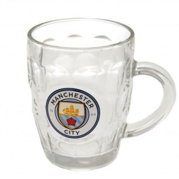 Manchester City FC Glass Tankard