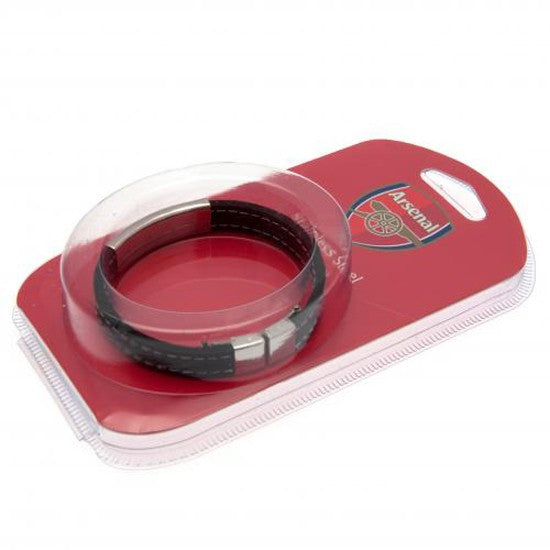 Arsenal FC Stainless Steel Silicone Bracelet